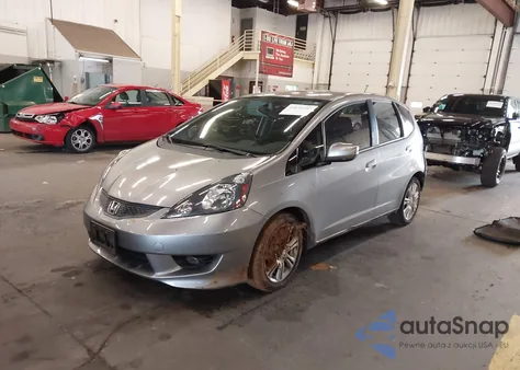 2009 Honda Fit Sport z USA, uszkodzony, nr VIN JHMGE88479S027010